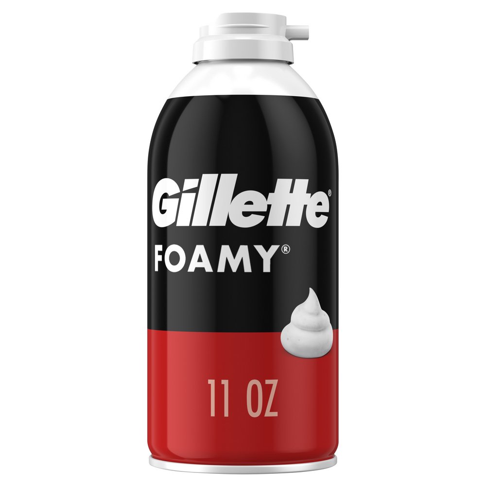 GILLETTE SHAVING FOAM-11oz REG. (SKU #62408)