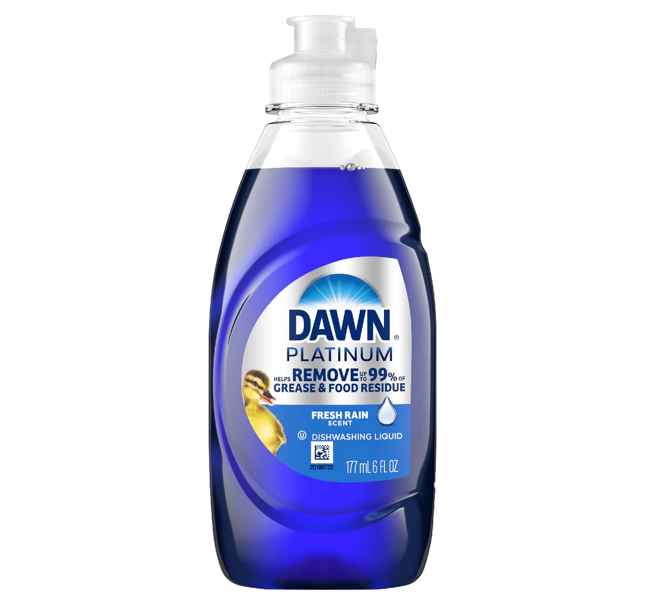DAWN PLATINUM LIQ.DISH WASH 6oz REFRESHING RAIN (SKU #13995)