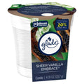 GLADE CANDLE  SHEER VANILLA-4.08oz (SKU #13591)