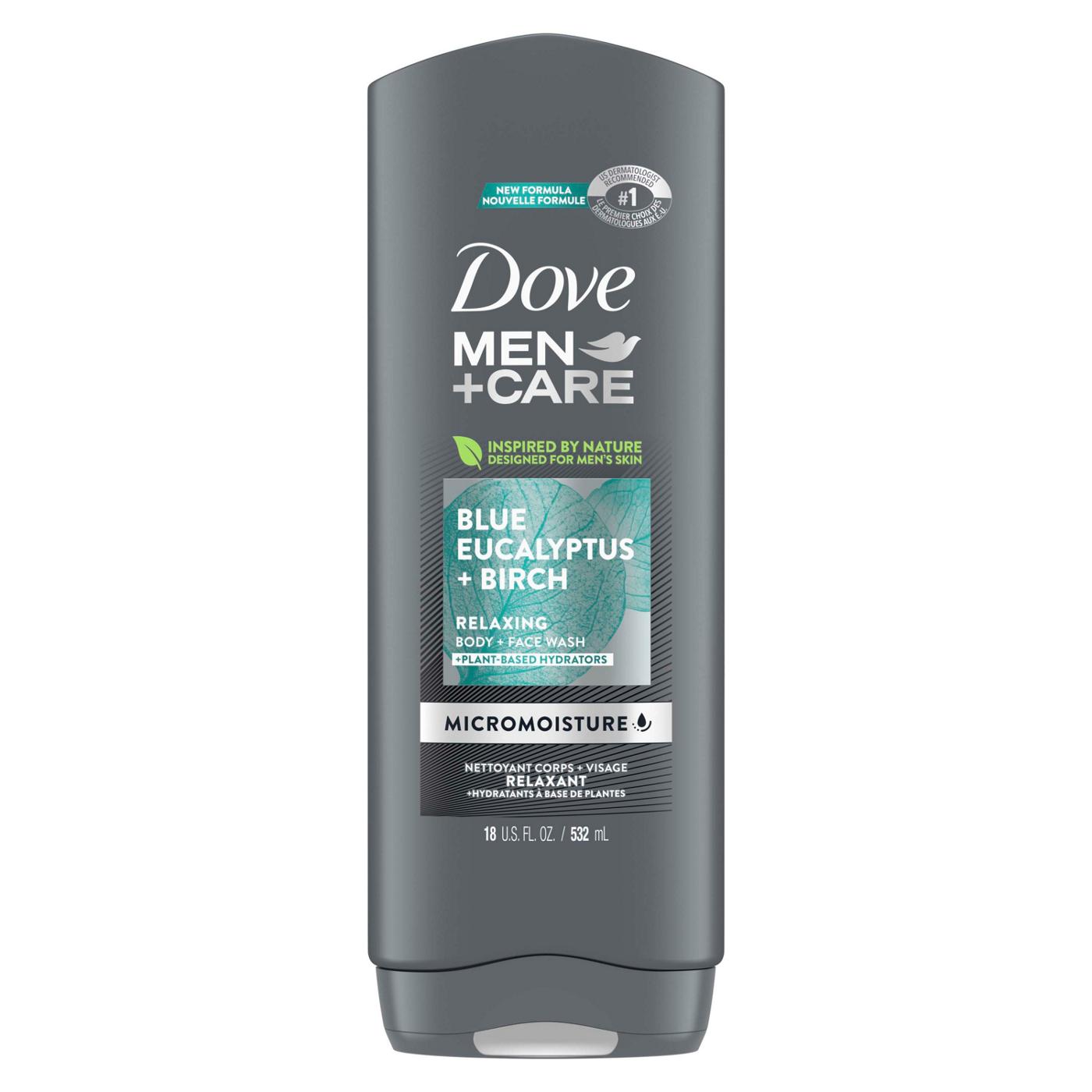 DOVE MEN SHOWER GEL400ml/EUCLPTS (SKU #80799)
