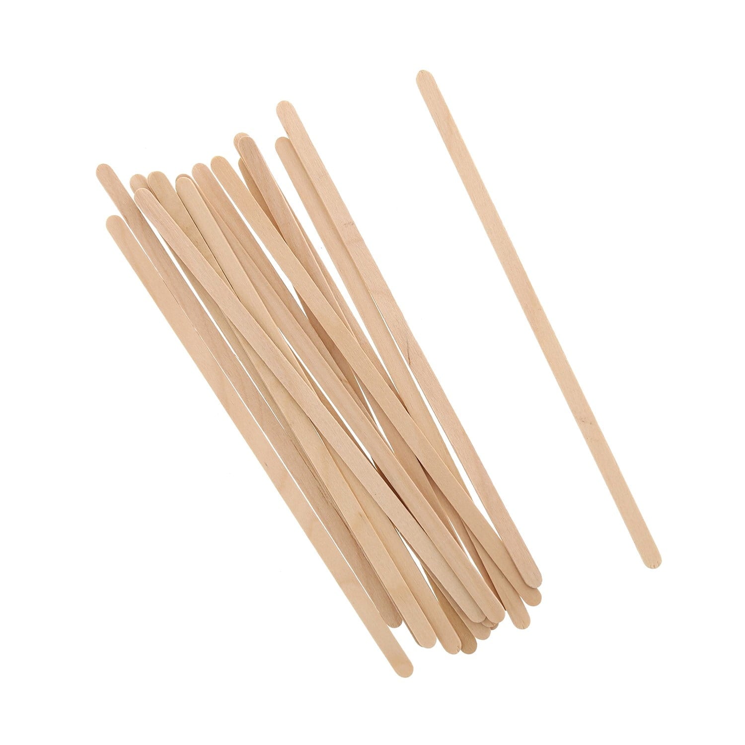 7" WOODEN COFFEE STIRRER (5000CT) (SKU #60455)