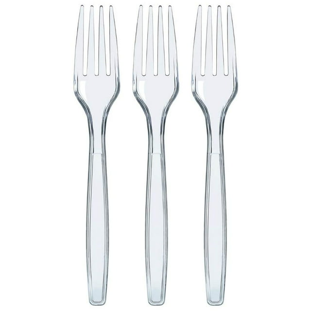 #P4FC HEAVY DUTY CLEAR FORK (1000CT) (SKU #60449)