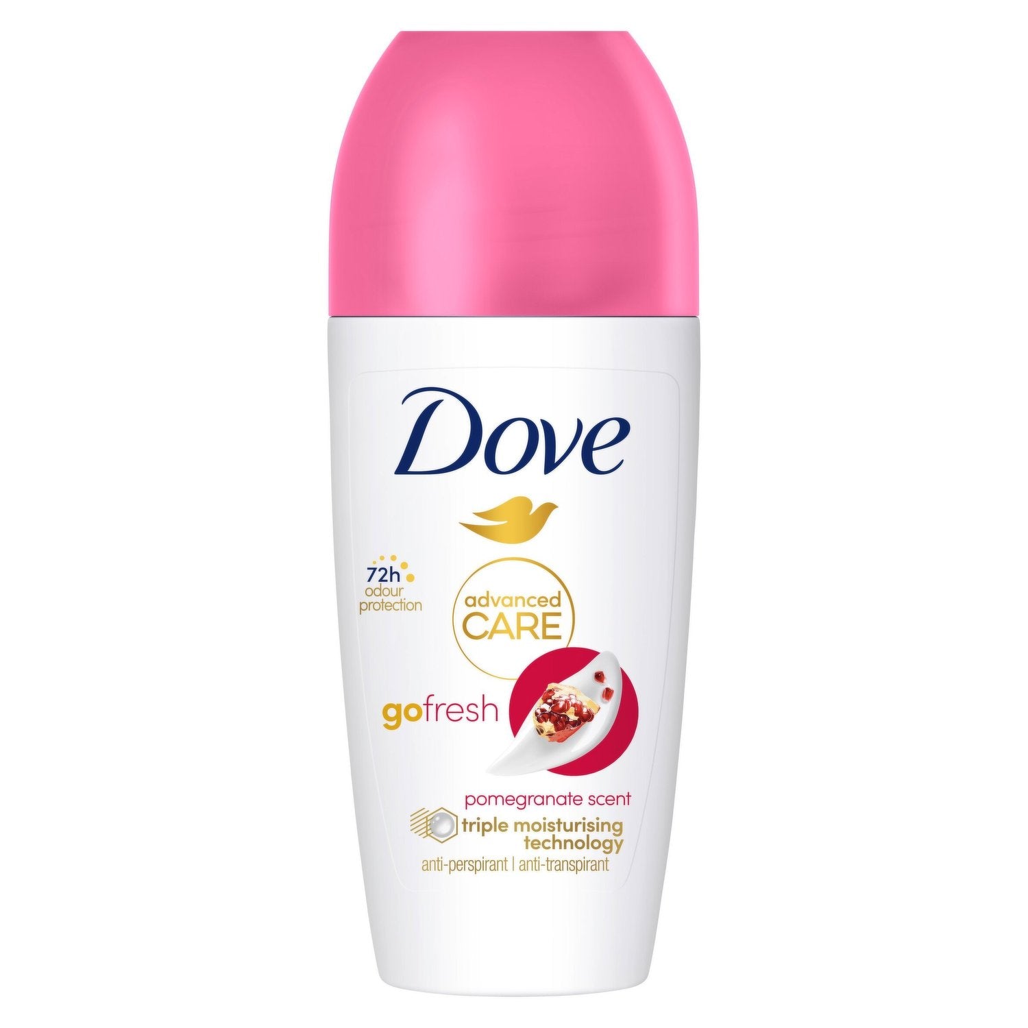 DOVE DEOD ROLL ON - POMEGRANATE & LEMON 40ml. (SKU #60562)