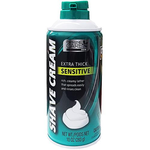 PC SHAVE CREAM #90475 SENSITIVE FOAM 10oz SKU #10043)