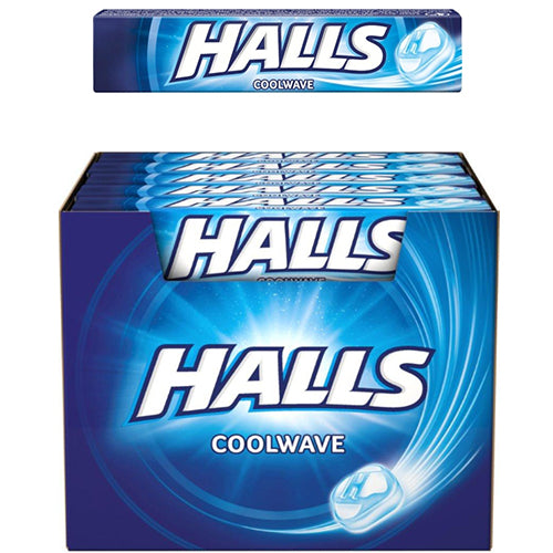 HALLS COUGH DROPS 20CT BLUE /MENTHOL (SKU #10080)