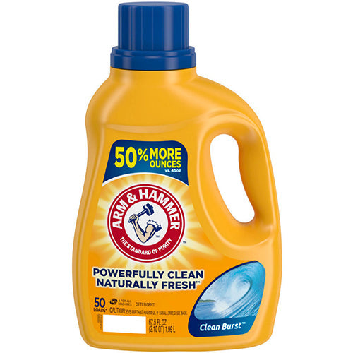 A&H LIQ DETERGENT 50oz CLEAN BURST (SKU #10207)