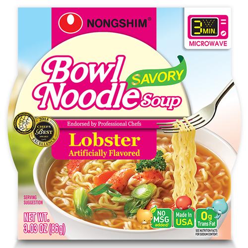 NONGSHIM BOWL NOODLE-SAVORY LOBSTER