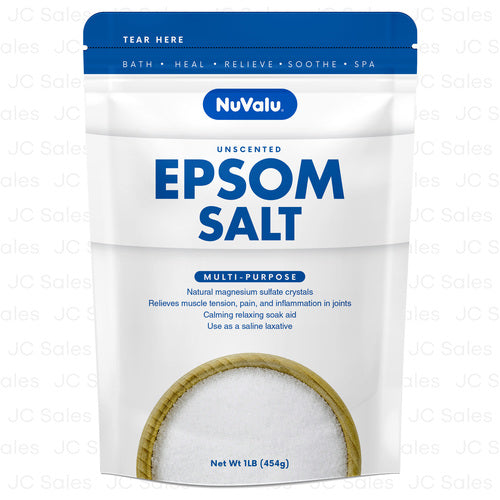 NUVALU #103018 EPSOM SALT 16OZ REGULAR (SKU #10545)