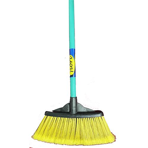 KIKA IC-004C PLASTIC BROOM-SHORT ABANICO (SKU #10506)