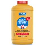 LUCKY BODY POW #11366 MEDICATED 8oz (SKU #10514)
