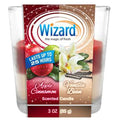 WIZARD SCENTED CANDLE 3oz/APPLE VANILLA BEAN. (SKU #80440)