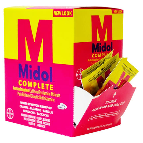 DP/MIDOL-MENSTRUAL COMPLETE 20-2ct (SKU #11618)