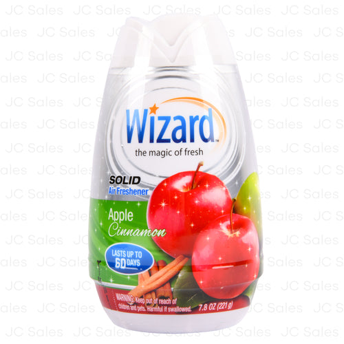 WIZARD SOLID AJUSTABLE AIR FRESHENER 7.8oz/APPLE CINNAMON. (SKU #80426)