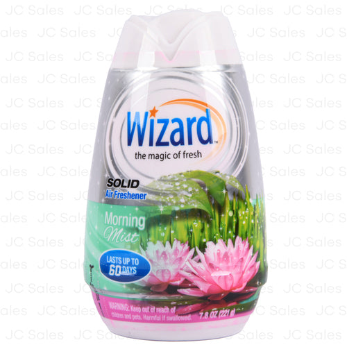 WIZARD SOLID AIR FRESHENER 7.8oz/MORNING MIST (SKU #80704)