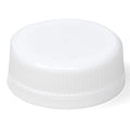 *125CT* WHITE CAP FOR CLEAR PET JUICE BOTTLE (SKU #60383)