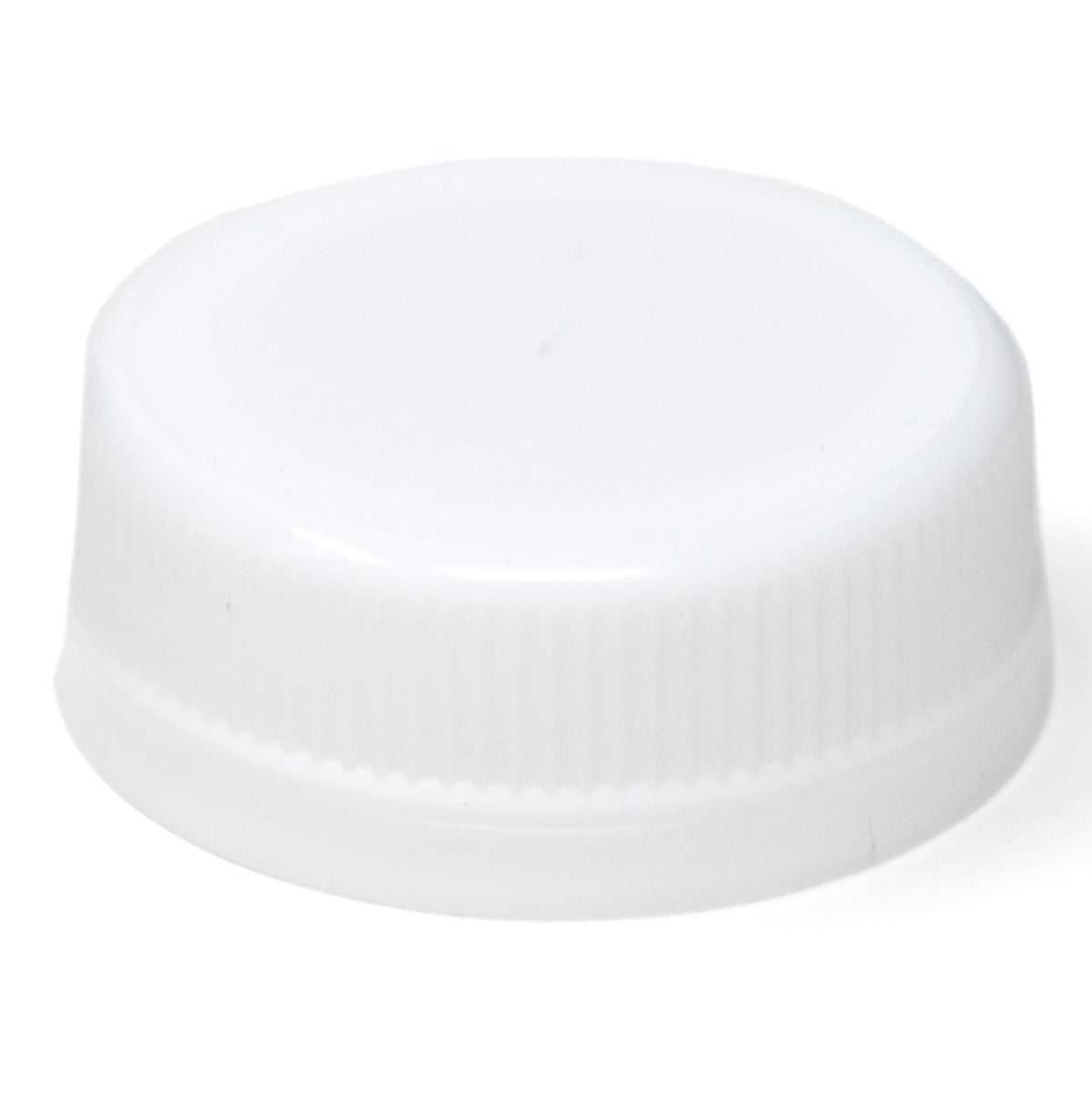 *125CT* WHITE CAP FOR CLEAR PET JUICE BOTTLE (SKU #60383)
