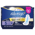 ALWAYS #03350 ULTRA THIN 15CT SIZE 5 NIGHT (SKU #11848)