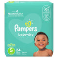PAMPERS BABY DRY DIAPERS SIZE5 24CT (SKU #12012)
