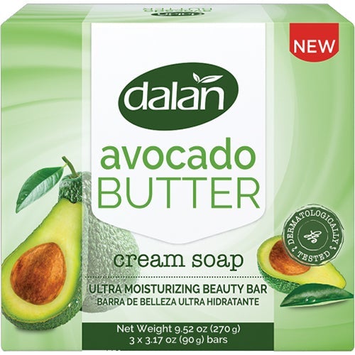 DALAN BAR SOAP 3PK AVOCADO BUTTER (SKU #12037)