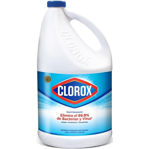 CLOROX 128oz DISINF.BLEACH ORIGINAL (SKU 12160) - Fraterra Home powered by KB Logistics & Distribution LLC