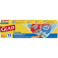 GLAD #57034 FREEZER GALLON-15CT WIDE SEAL (SKU #12228)