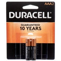 BATTERIES/AAA-2PACK #DURACELL COPPERTOP