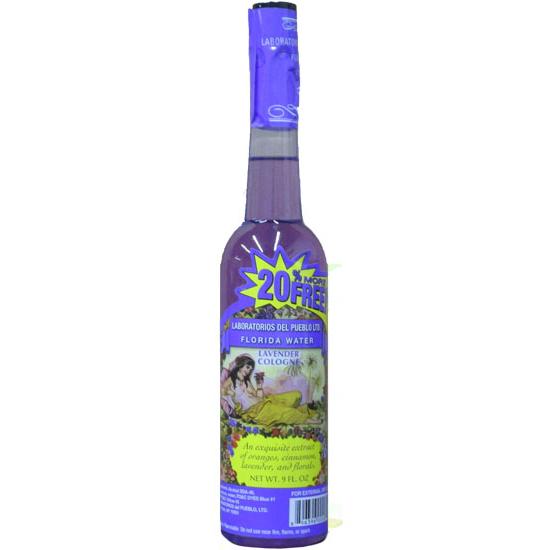 9oz FLORIDA WATER PUEBLO-LAVENDER