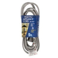 EXTENSION CORD-GRAY 9FT #AC9