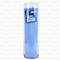 VELADORA MEX CANDLE PLAIN BLUE (SKU #10894)