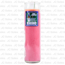 VELADORA MEX CANDLE PLAIN PINK (SKU #10896)