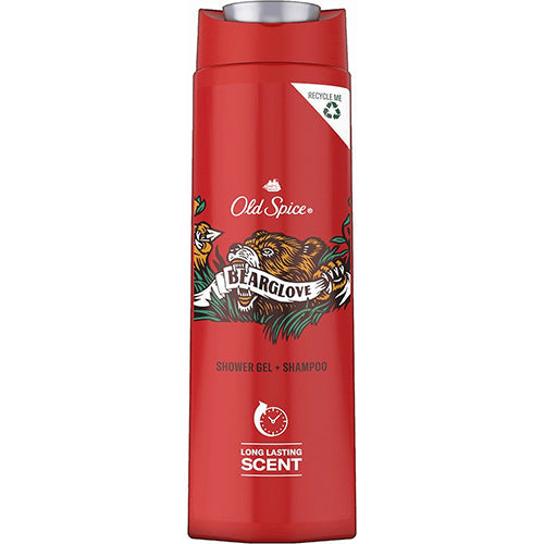 OLD SPICE BODY WASH 400ml BEAR GLOVE (SKU #13401)