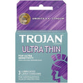 TROJAN 3CT CONDOMS-GRAY ULTRA THIN (SKU #13478)