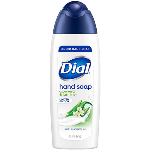 DIAL LIQ.HAND SOAP-8.5oz ALOE & JASMINE (SKU #13718)