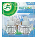 AIR WICK SCENTED OIL-2PK/COOL LINEN #82291 0.67oz