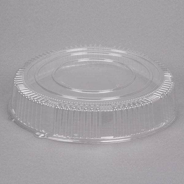 #9801-L 18" DOME LID PET - 3.5" CLEAR 25CT (SKU #70265)