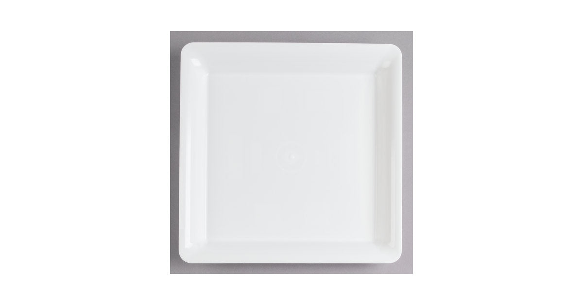 #SQ4414.WH FN 14x14 SQUARE PLATTER WHITE 20ct (SKU #70274)