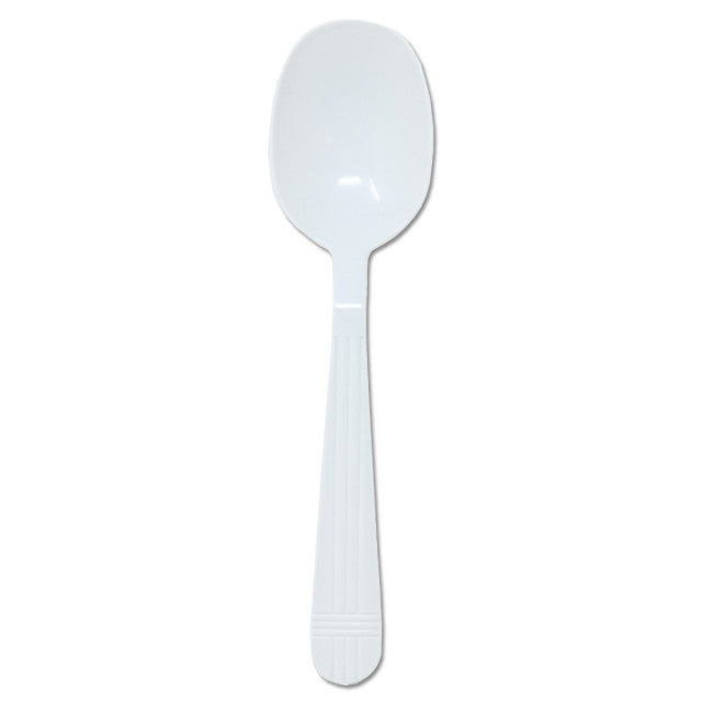 DART *SU6BW* WHITE SOUP SPOON (1000ct) (SKU #60435)