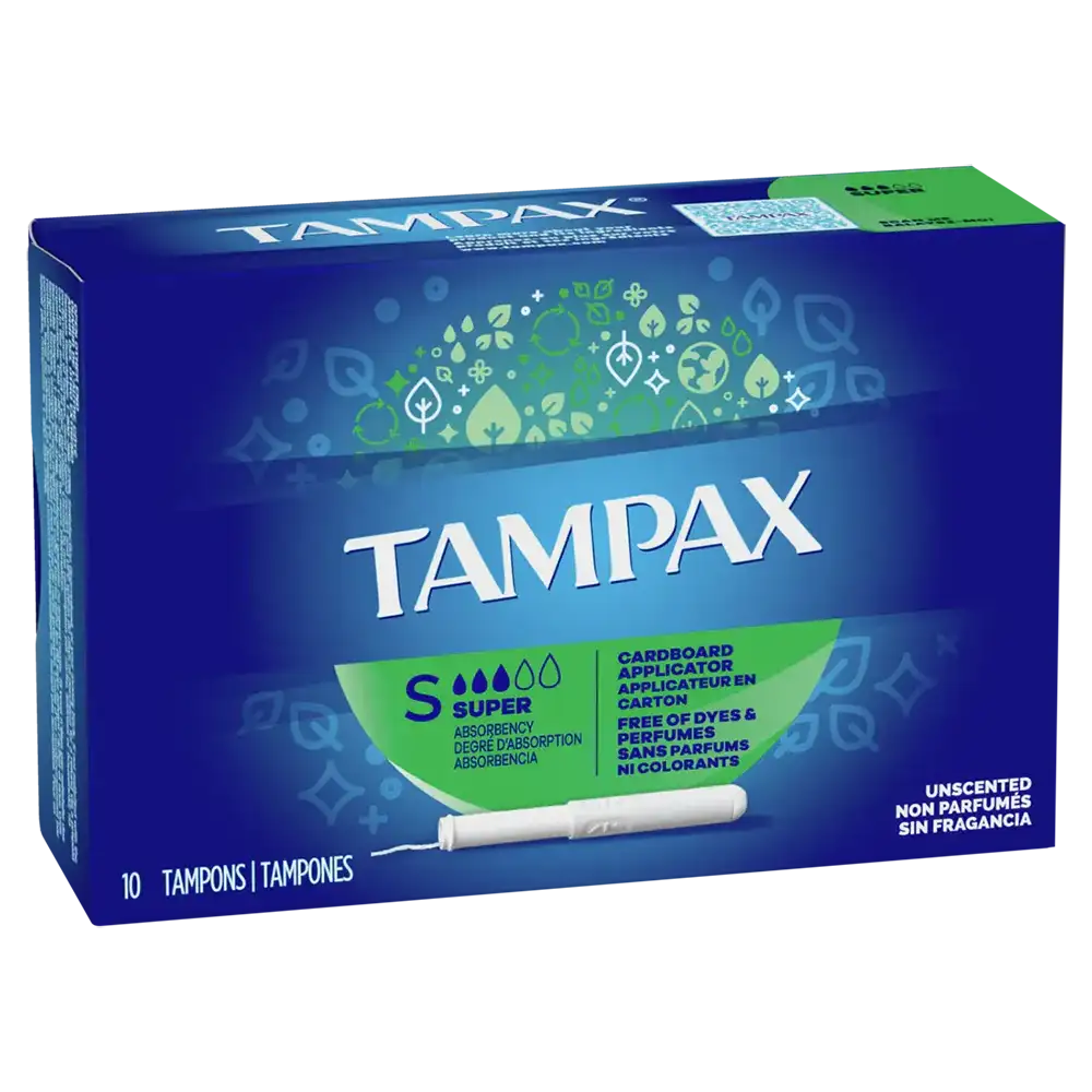 TAMPAX TAMPONS-SUPER 10CT (SKU #13441)