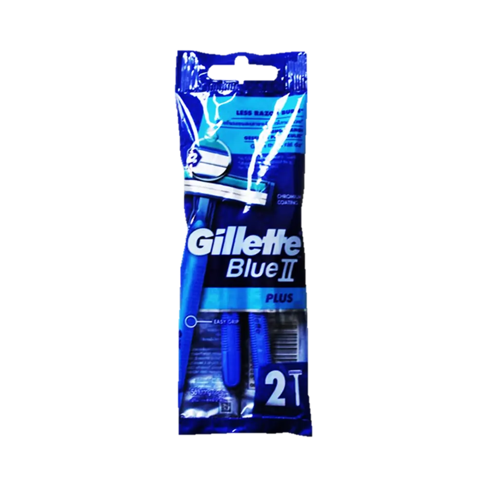GILLETTE BLUE II PLUS 2CT (SKU #60288)
