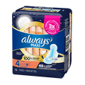 ALWAYS PADS #03498 OVERNIGHT W/WINGS-16ct (SKU #62201)