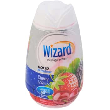 WIZARD SOLID AIR FRESHENER 7.8oz/CHERRY BLOSSOM (SKU #80703)