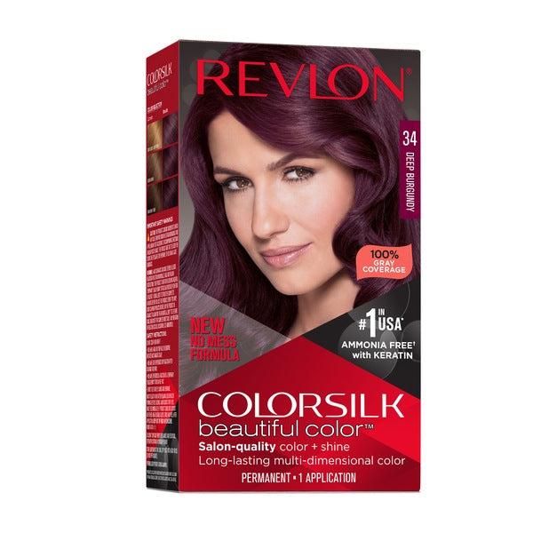 REVLON HAIR COLOR -#34 DEEP BURGUNDY (SKU #13020)