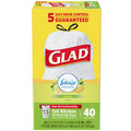GLAD TALL KITCHEN FORCEFLEX DRAWSTRING LEMON 13g 40CT (SKU #17664)