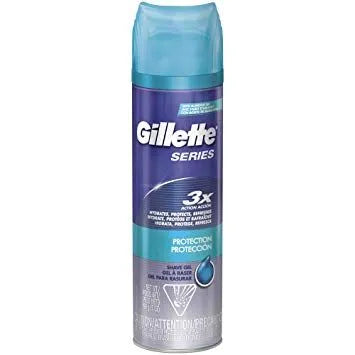 GILLETTE SHAVE GEL-200ml SENSITIVE (SKU #14178)