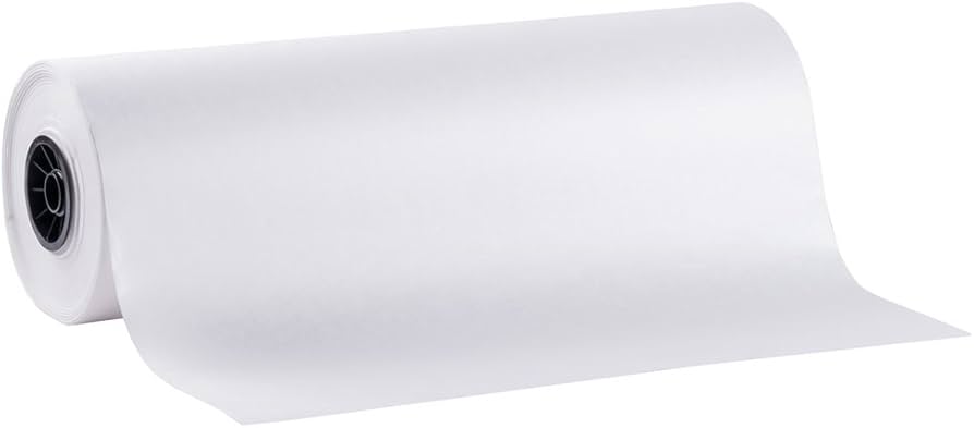 18" MG WHITE ROLL PAPER (EA) (SKU #70736)