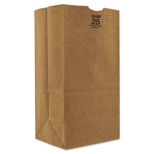 25LB TALL  KRAFT DURO PAPER BAG (500) (SKU #60508)