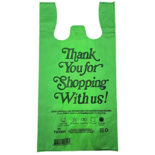 NON WOVEN BAG 300ct GREEN (SKU 70156) - Fraterra Home powered by KB Logistics & Distribution LLC