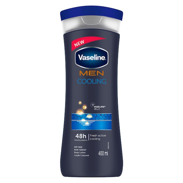 VASELINE MOISTURE LOTION-400ml/MEN COOLING (SKU #11199)