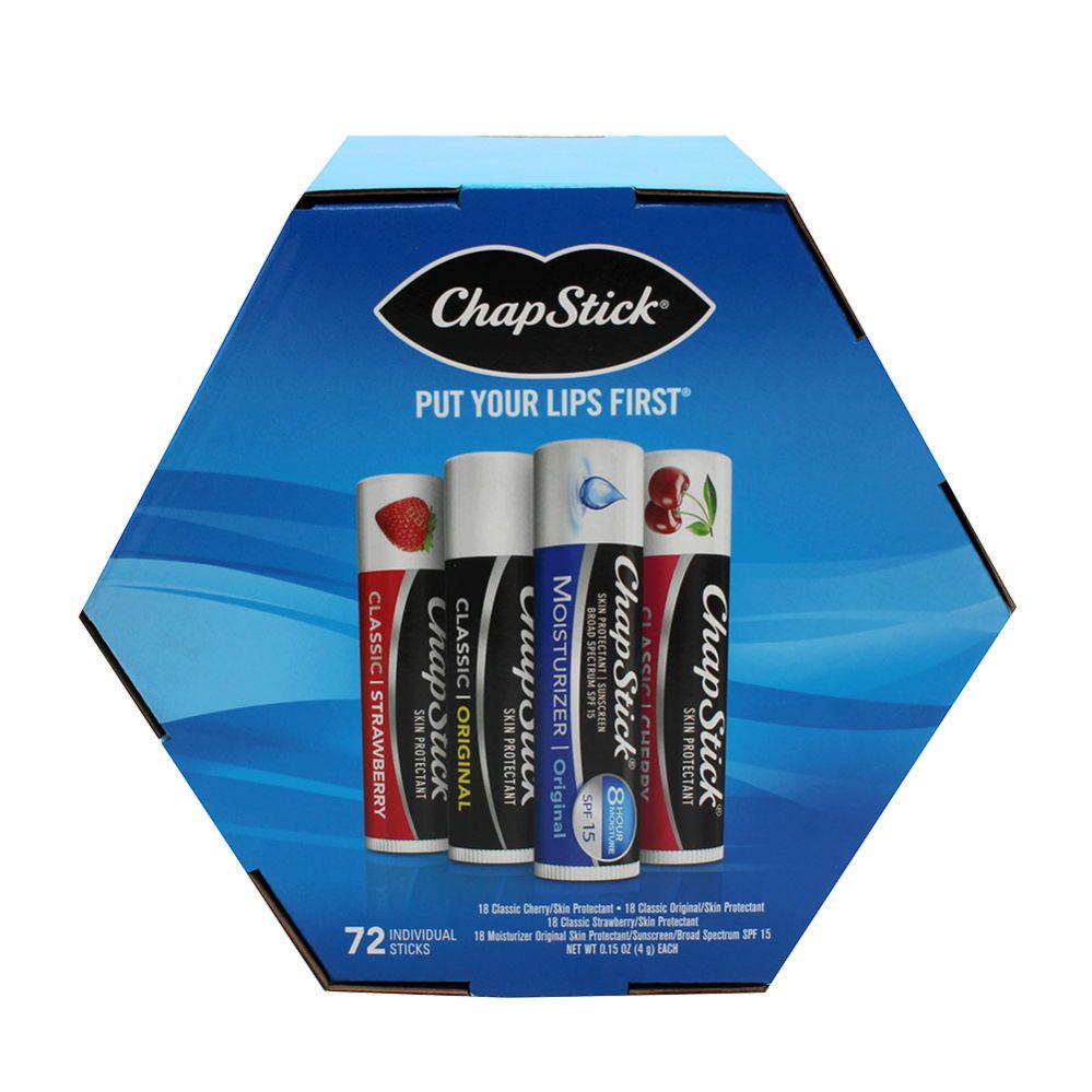 CHAPSTICK LIP BALM ASSORTED BOWL (SKU #12258)