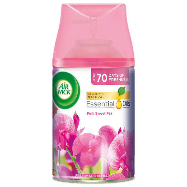 AIR WICK FRESHMATIC REFILL 250ml PINK SWEET PEA  (SKU#12902)